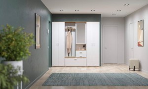 Модульная прихожая Антре (Олмеко) Белый